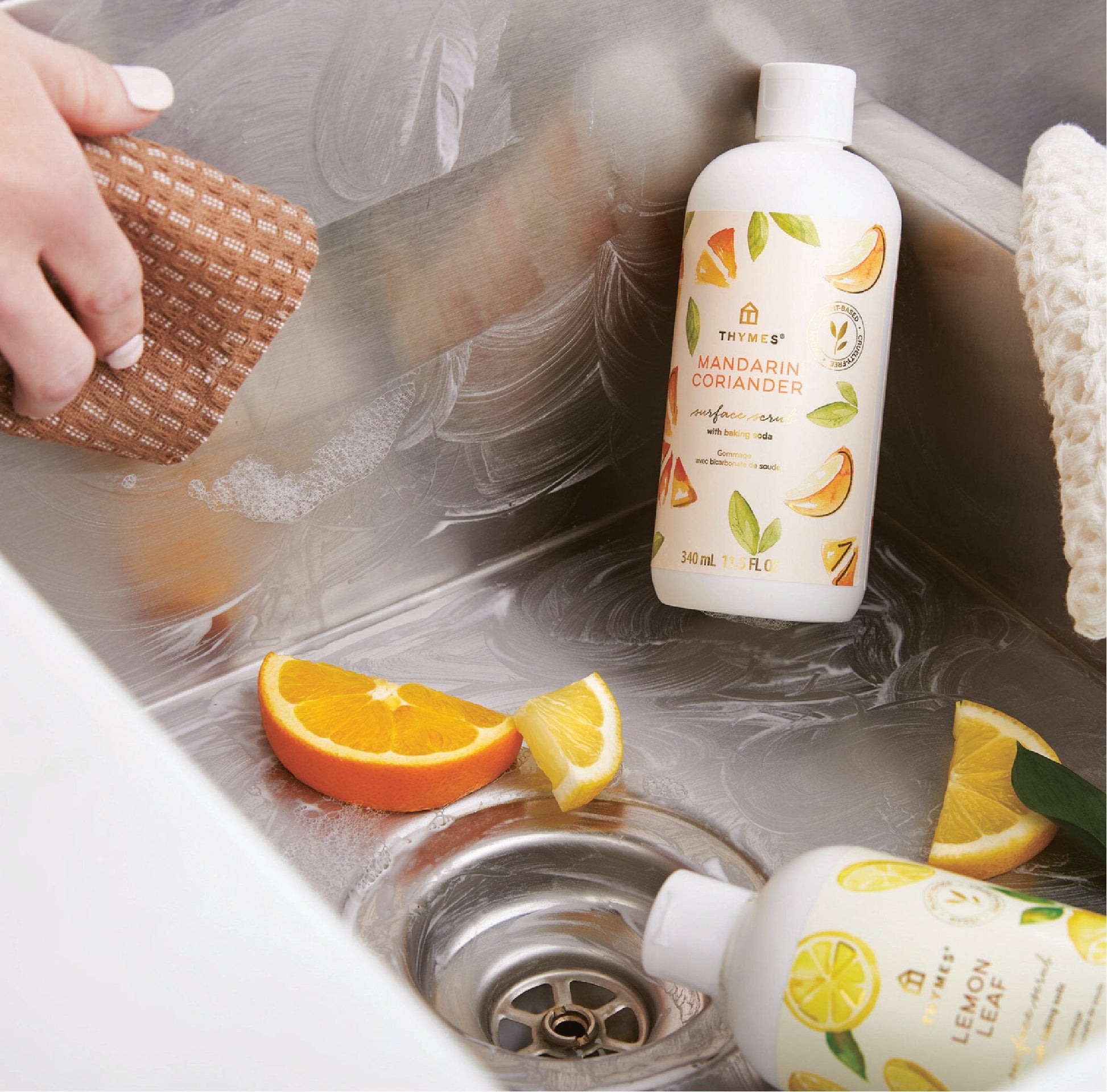 Mandarin Coriander Surface Scrub