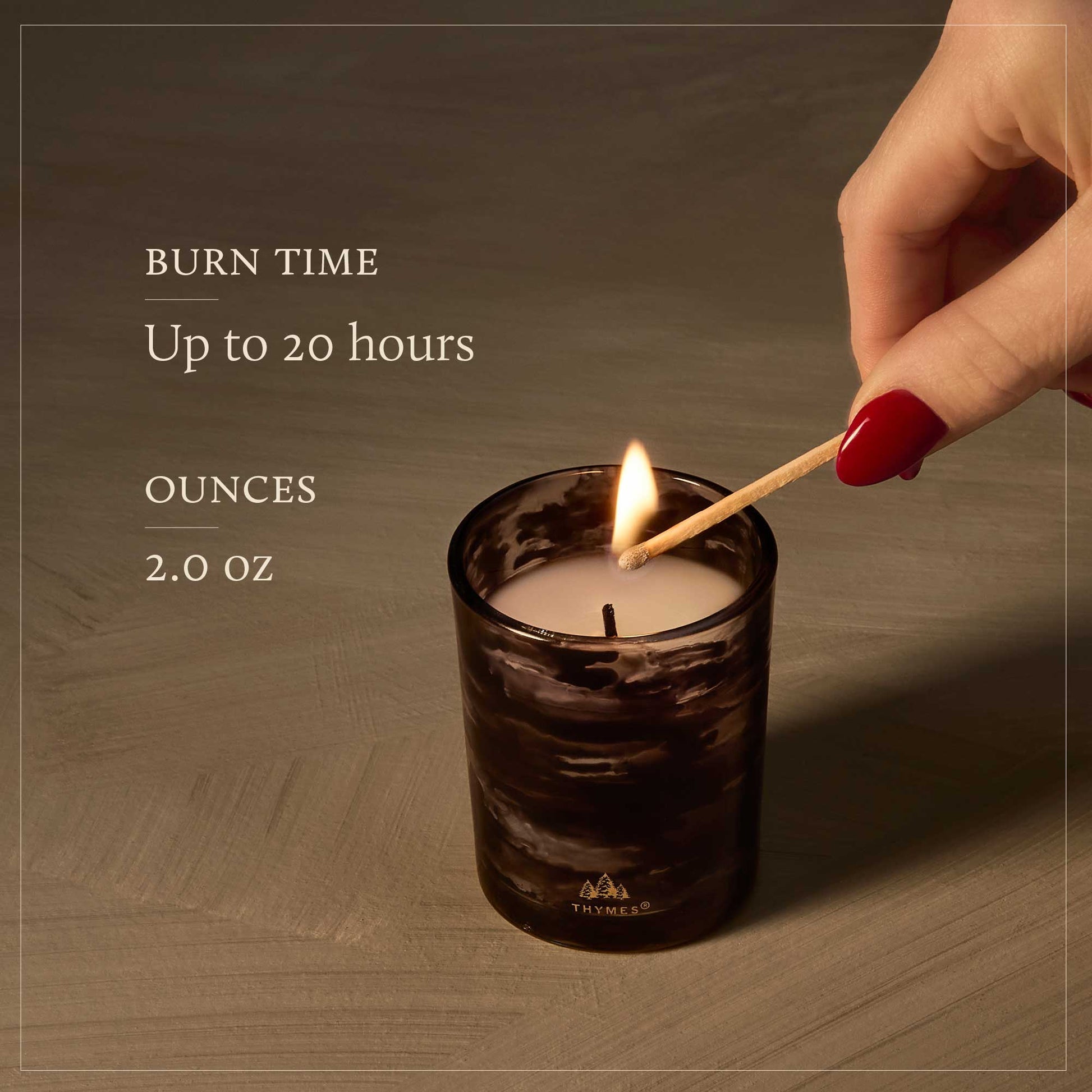 Noir Woods Votive Candle