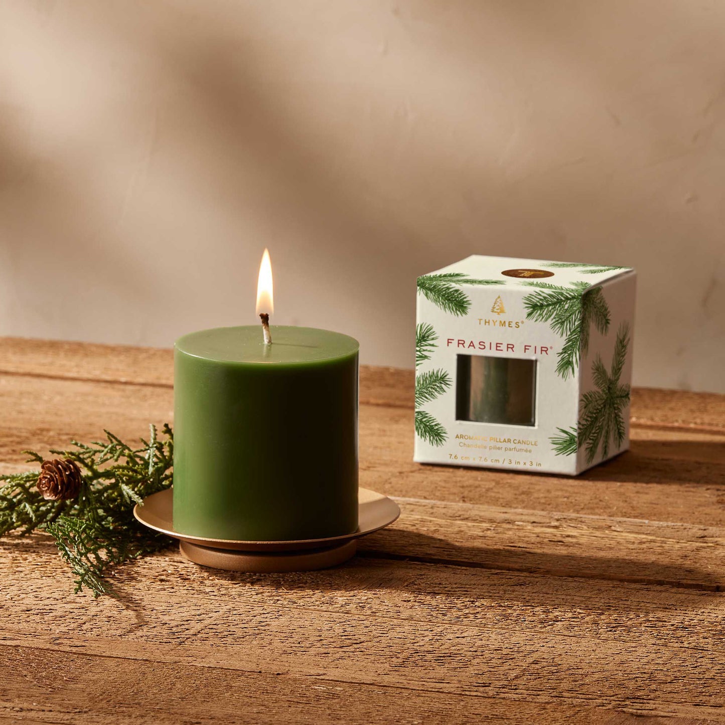 Frasier Fir® Pillar Candle, Small