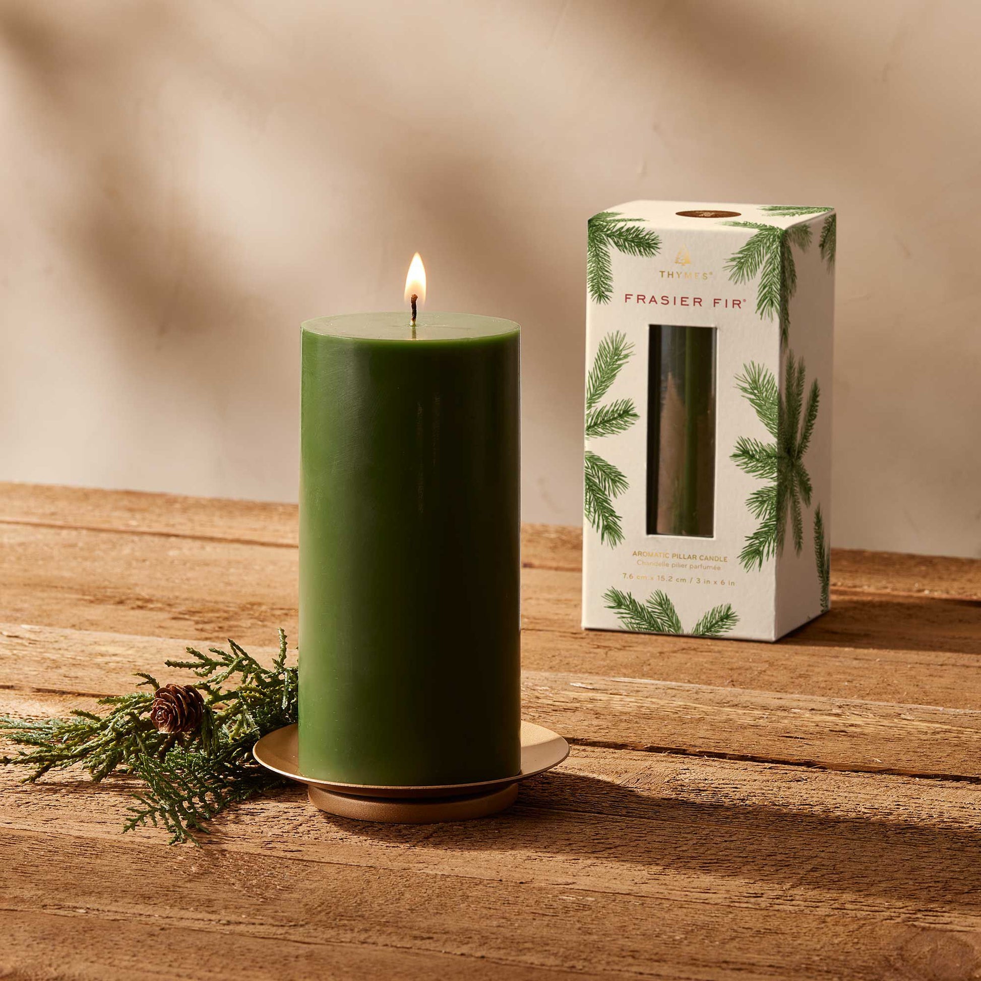 Frasier Fir® Pillar Candle, Large