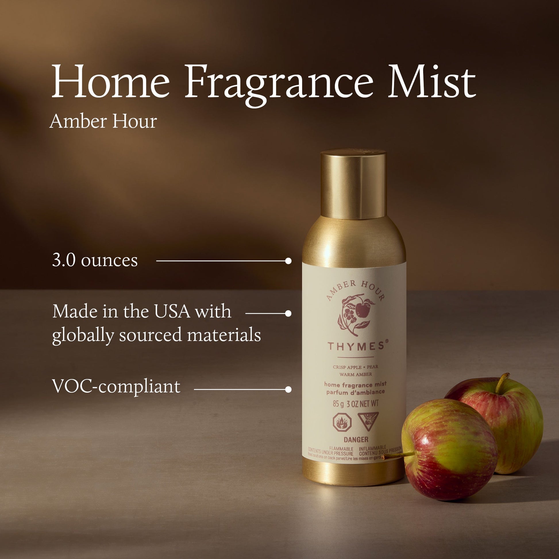 Amber Hour Home Fragrance Mist